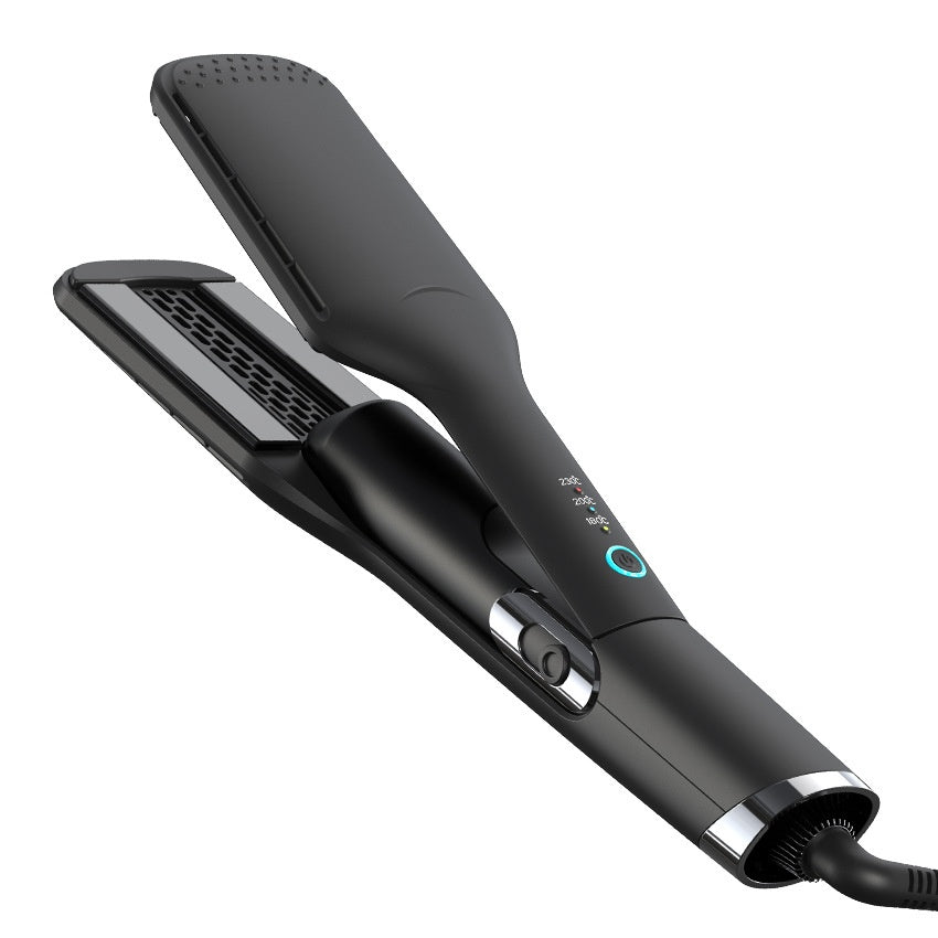 Séchoir à cheveux Lisseur de cheveux bi-en-un multifonctionnel humide et sec à double usage électrique Hai