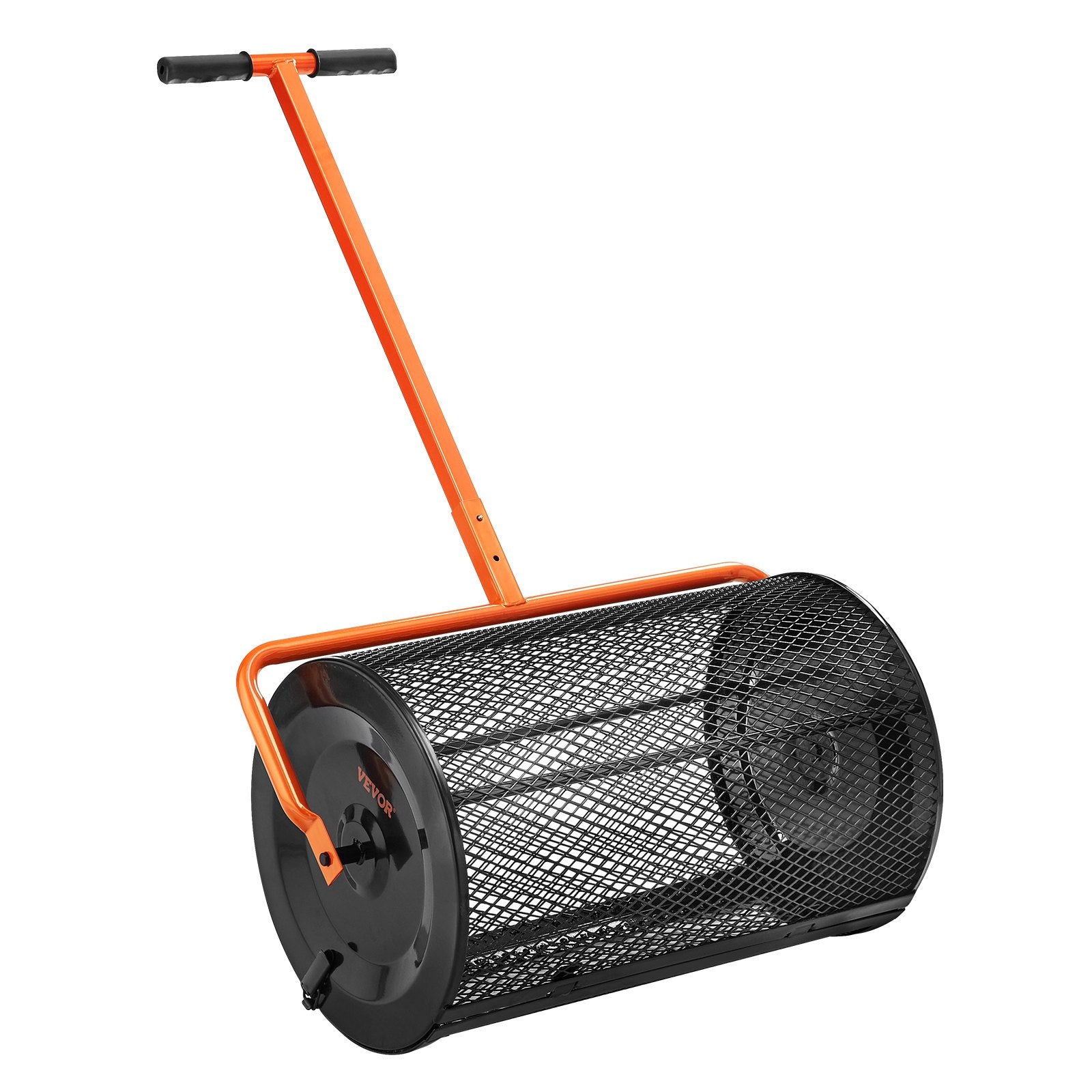 VEVOR Compost Spreader Tourbe Moss Spreader 24 pouces large hauteur réglable pelouse & jardin Spr