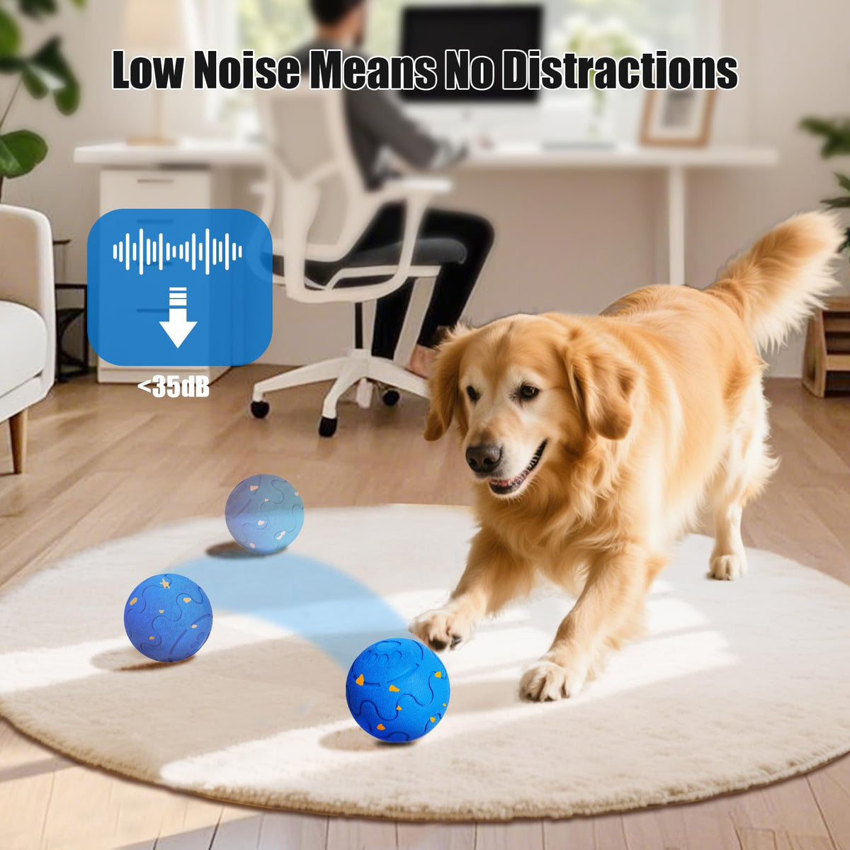 Interactive Dog Ball Toy