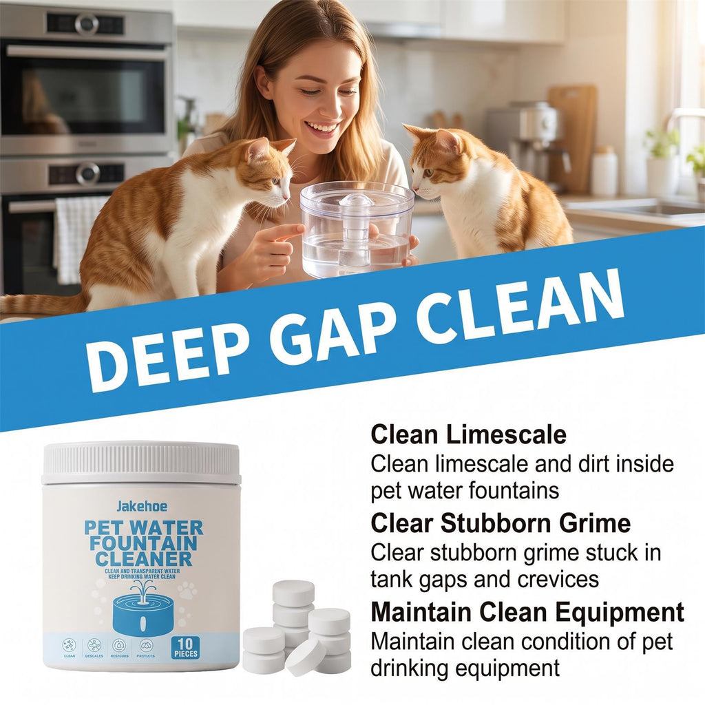 Nettoyeur de distributeur d'eau Jakehoe Pet