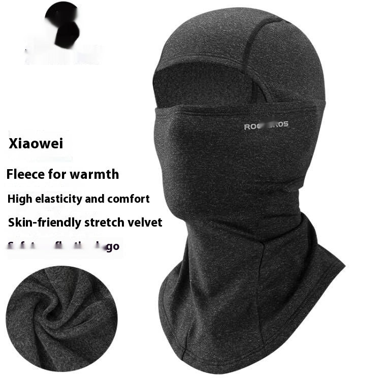 Extérieur Garder chaud et coupe-vent En Masque d'hiver Écharpe de polaire d'extérieur Cold-proof Haze-proof