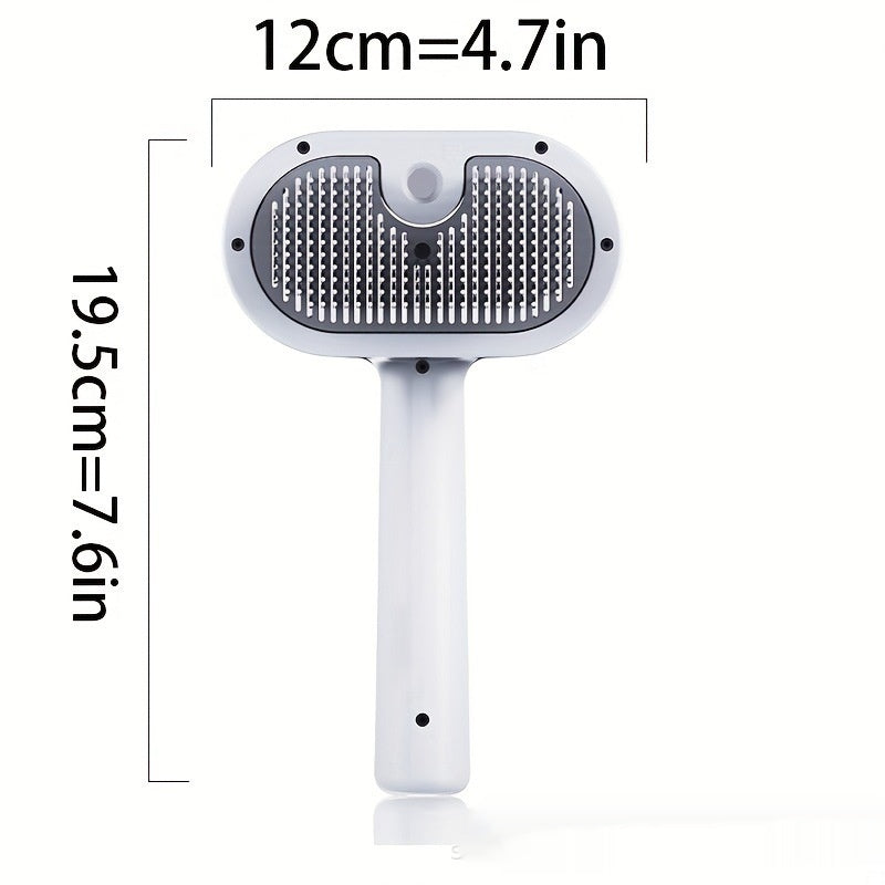 Brosse de pulvérisation pour enlever les cheveux des animaux de compagnie à un clic