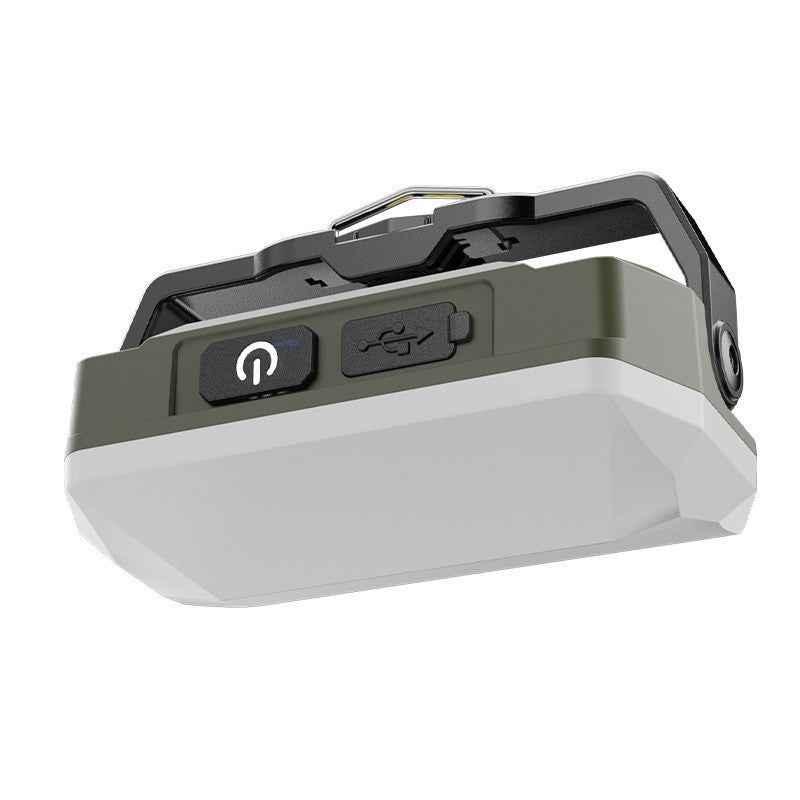 Lampe d'éclairage de charge longue durée pour tente de camping portable