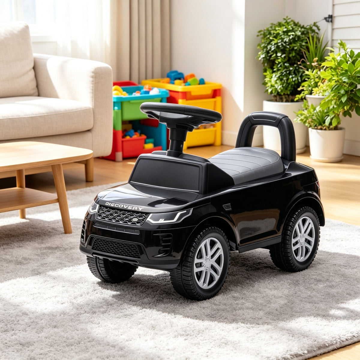 Poussette pour bébé noire