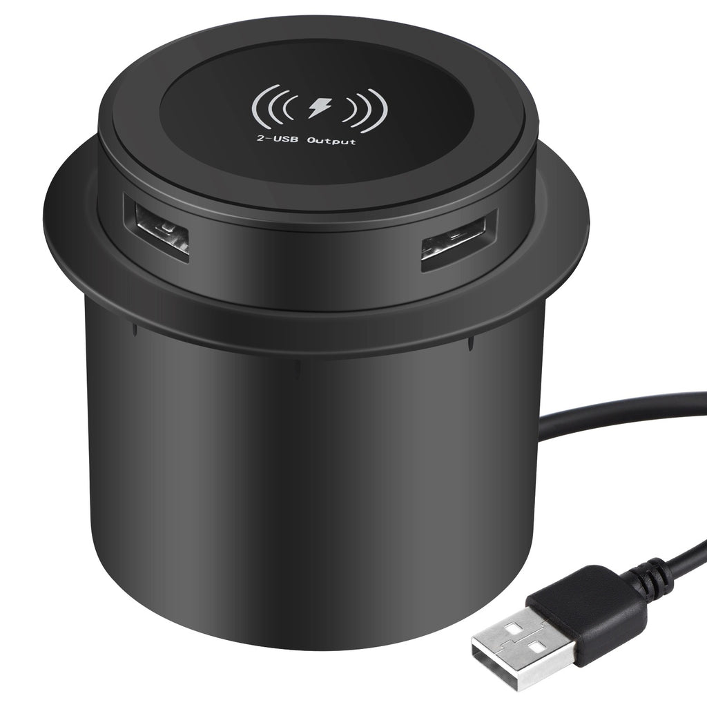 Chargeur USB sans fil 3-en-1 multifonctions
