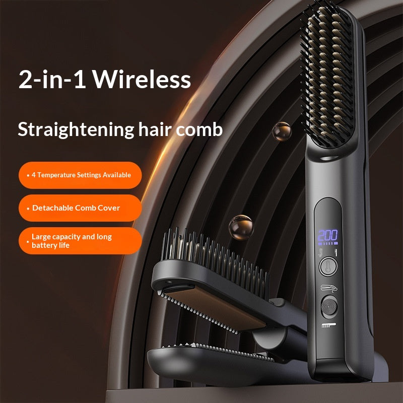 2-en-1 Small Bangs Straightener Mini Fer plat