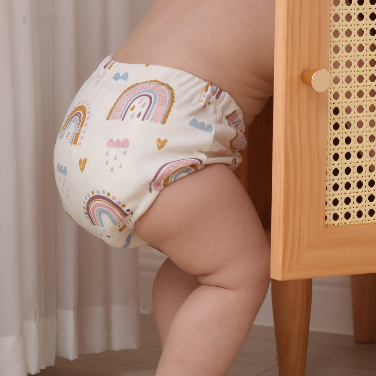 Pantalon d'entraînement pour bébé Gauze Pure Coton Breathable 3 Pack