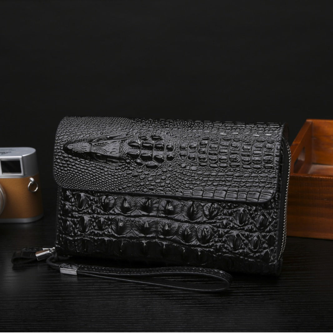 Sac de téléphone mobile à double couche pour hommes