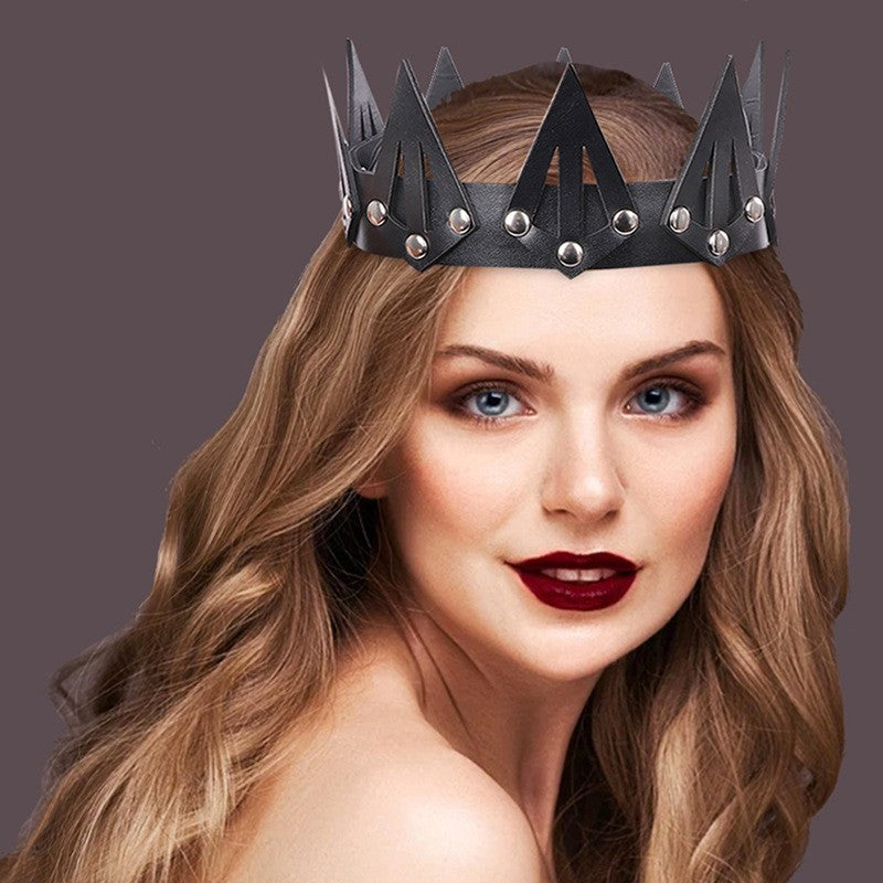 Fashionable Womens Crown Headdress For Parties Gatherings And Balls