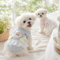 Robe de chien mignon sans manches