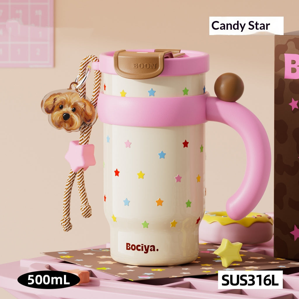 Stainless steel cup for women
