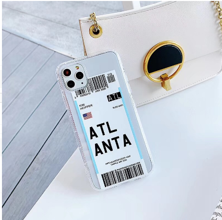 Cas de téléphone de billet