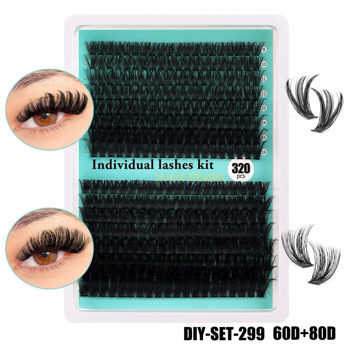 Women's DIY Section False Eyelashes