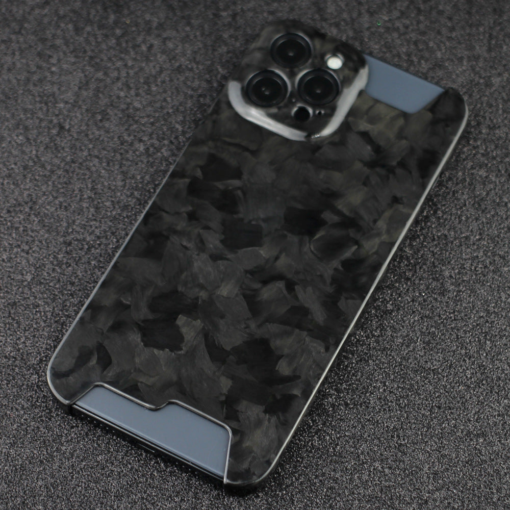 Carbon Fiber Forged Pattern Mobile Phone Protection Shell