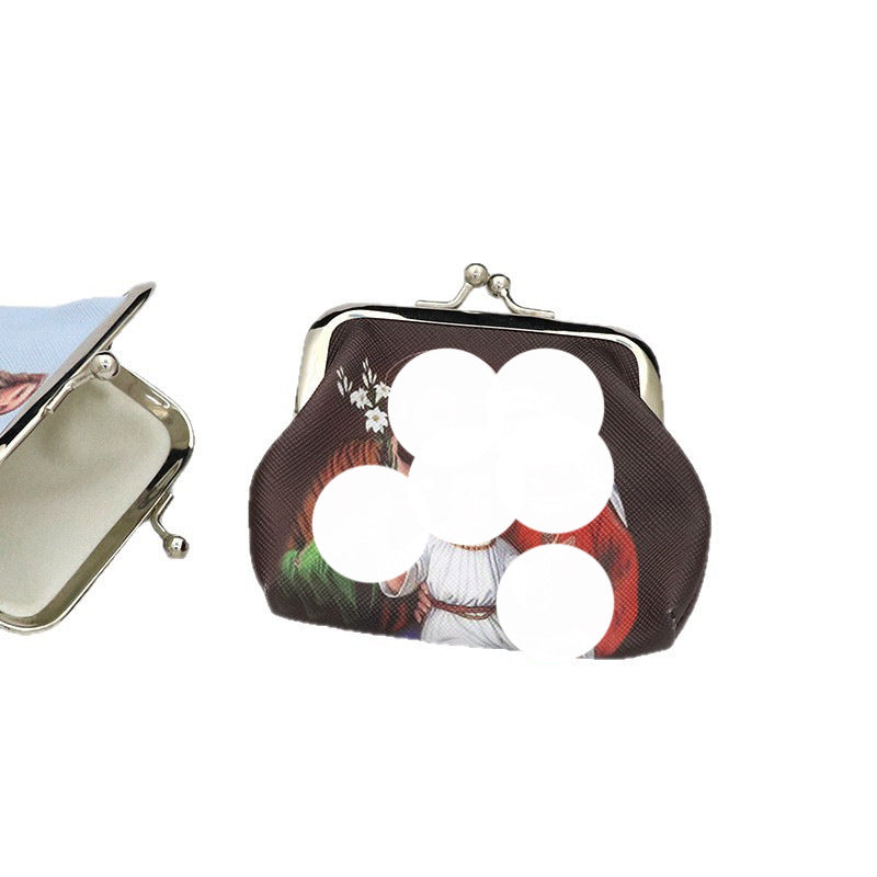 Sac de rangement à bijoux à boucle nostalgique rétro