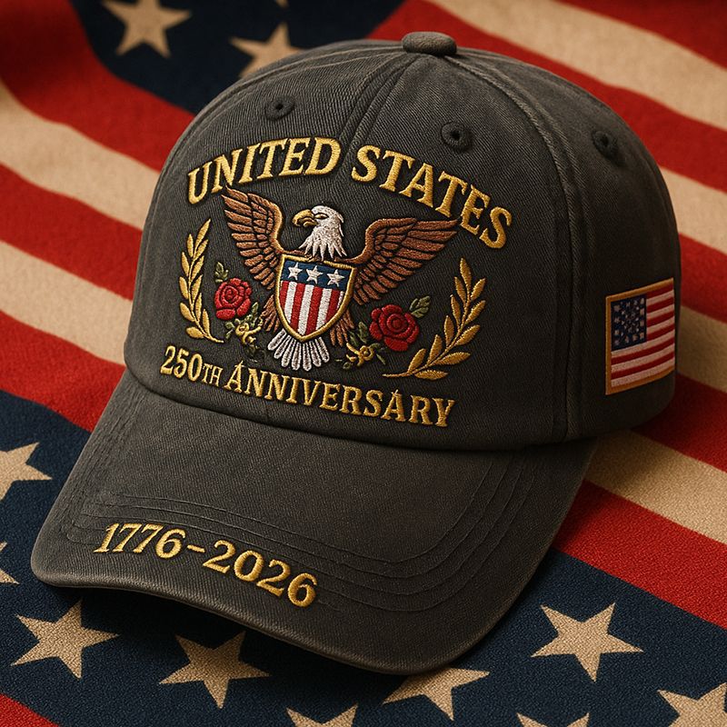 Chapeau de snapback brodé anniversaire commémoratif brodé