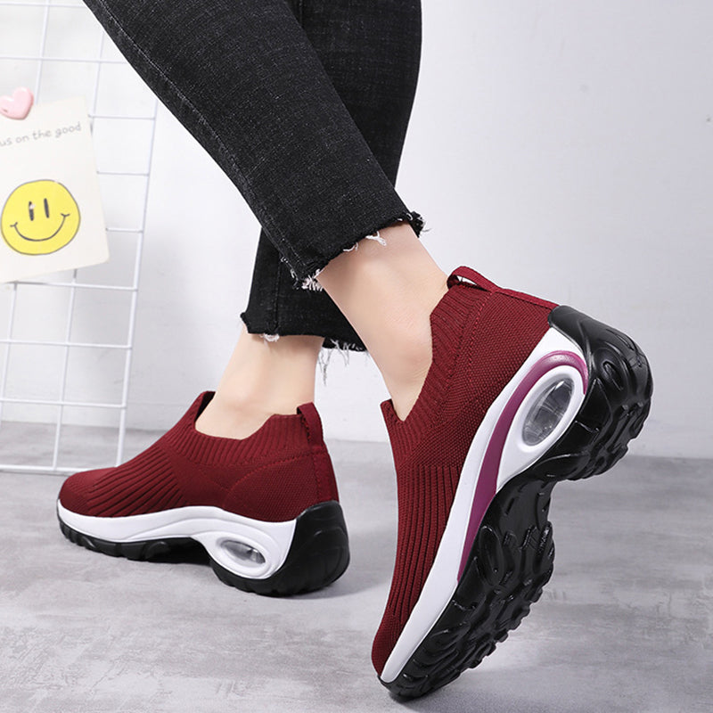 Sneakers Femmes Air Coussin Mesh Respirant Chaussures de sport de course