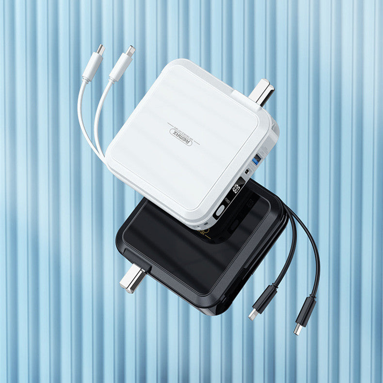 Kit de recharge rapide sans fil portable avec câble