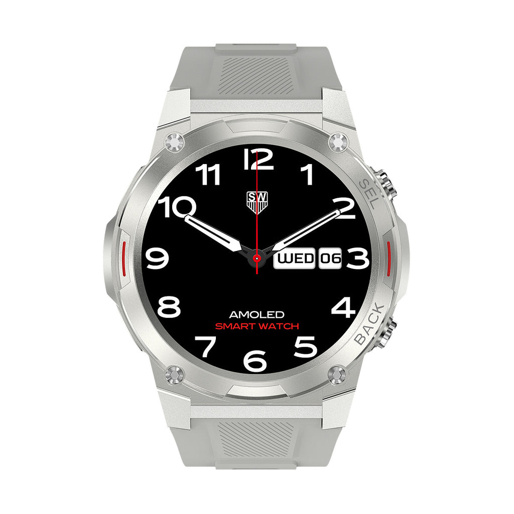 Anti-chute 143 pouces écran IP68 étanche NFC Smart Watch
