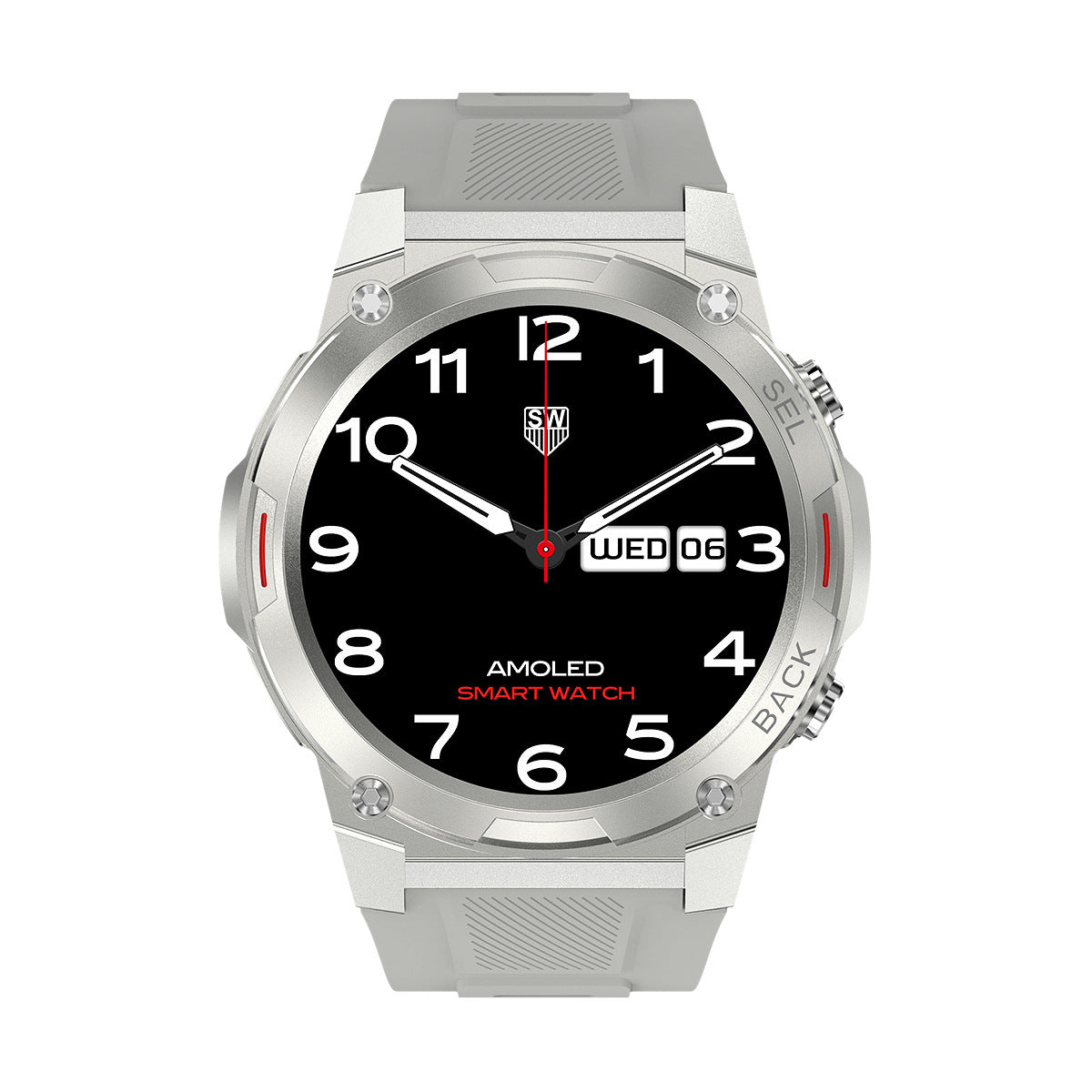 Anti-chute 143 pouces écran IP68 étanche NFC Smart Watch