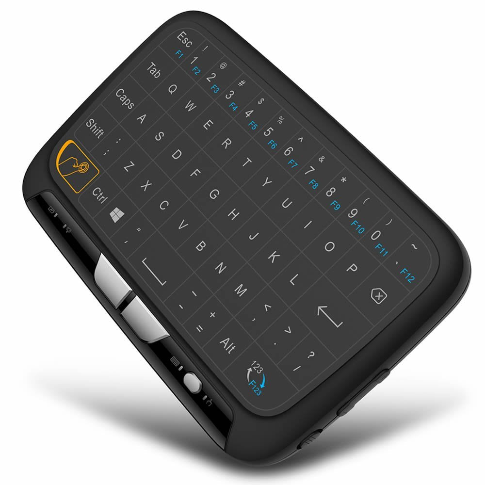Mini H18 Clavier sans fil 2.4GHz AirFly Mouse Télécommande Jeu Touchpad pour Android TV