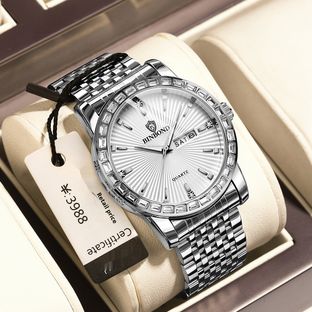 Montre pour hommes d'affaires de loisirs