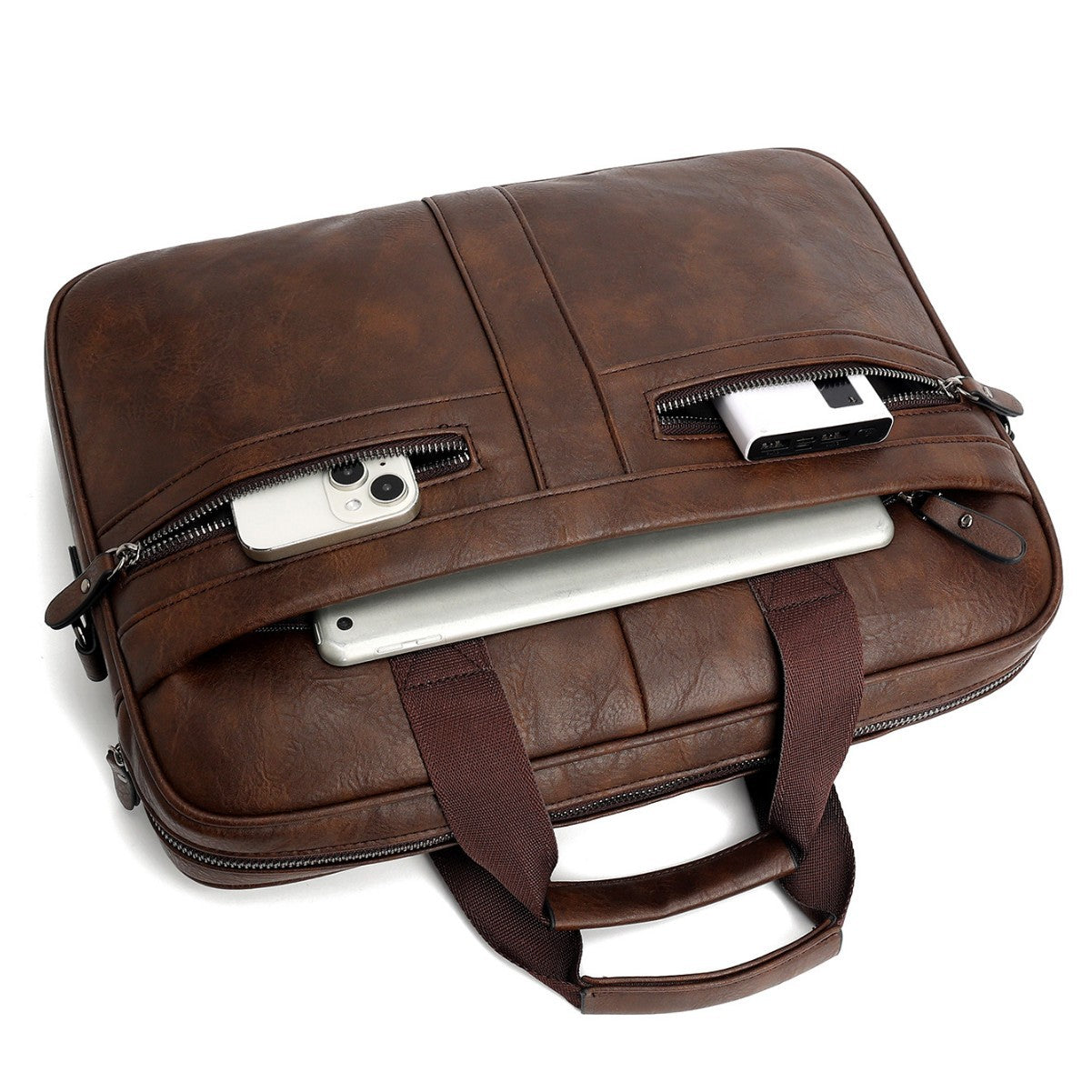 Porte-monnaie Retro Crazy Horse pour hommes