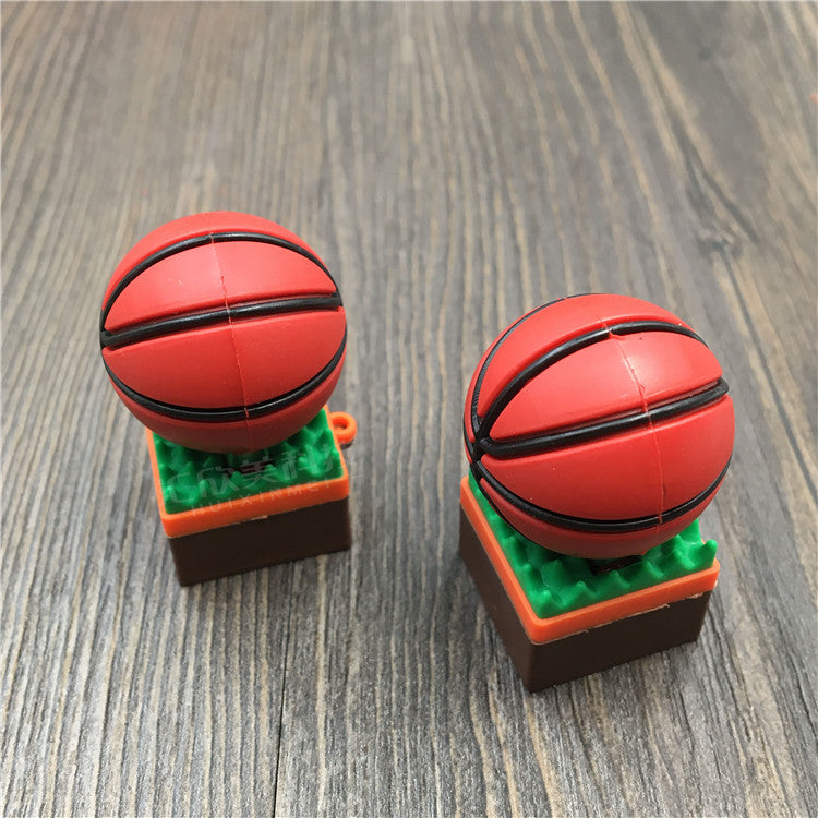 Basketball de dessin animé créatif U Basketball de disque ronde U Basketball de disque