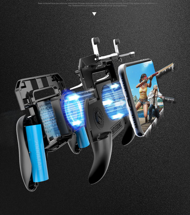 3 en 1 Téléphone Gamepad Cooler Powerbank