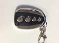 Sans fil noir métal coque quatre boutons copie télécommande