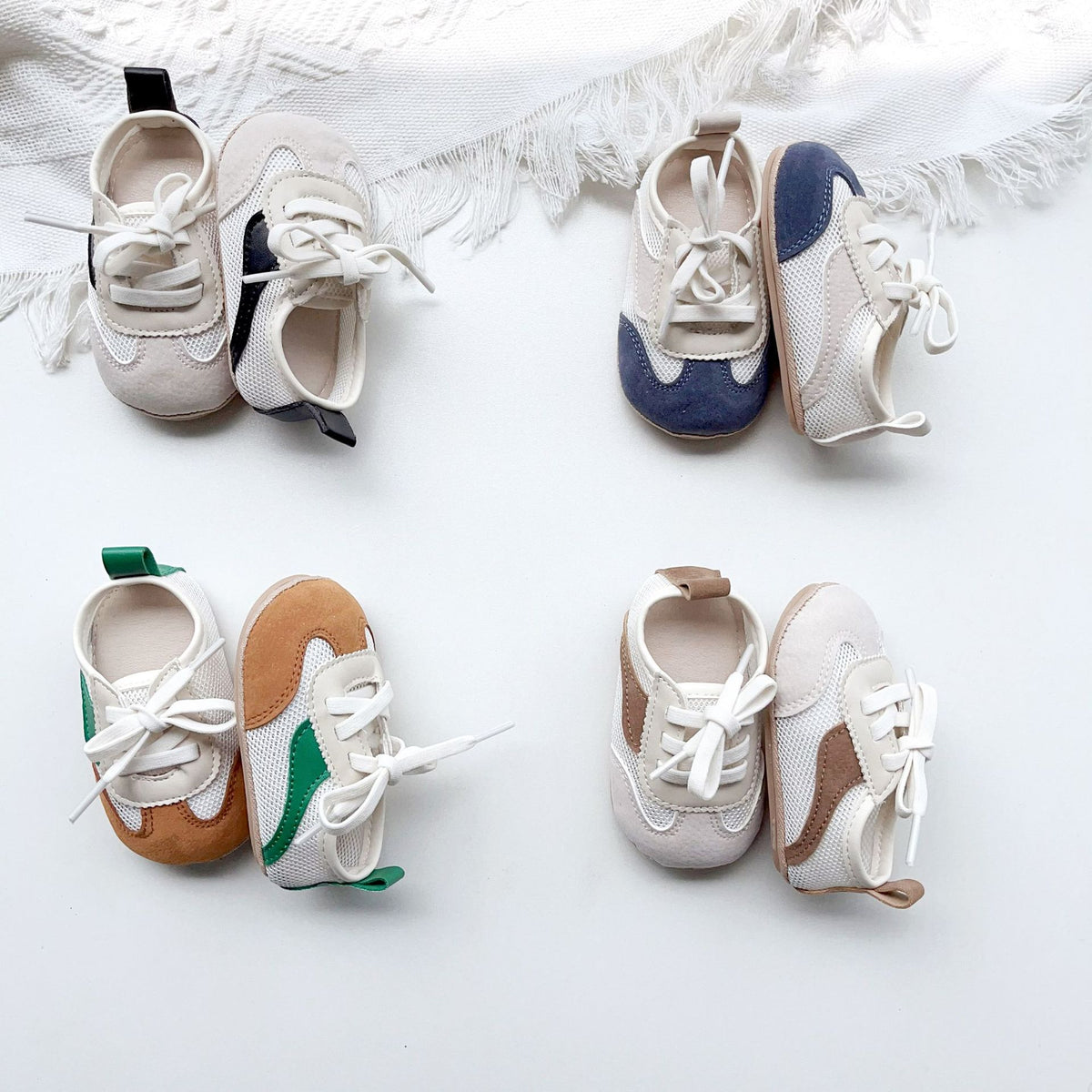 Chaussures Bébé Mesh Hollow Surface Toddler Respirant Soft Bottom