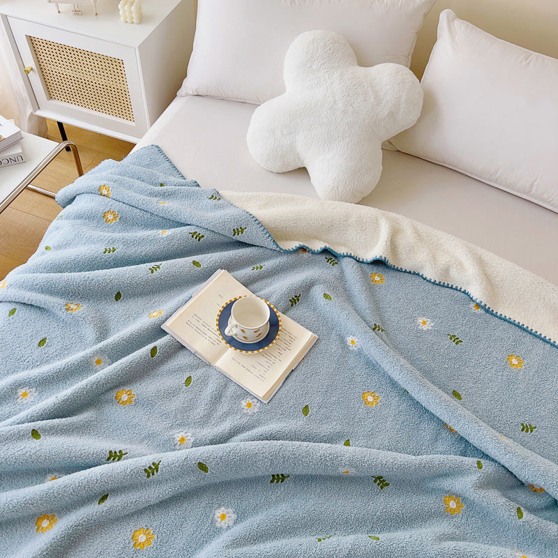 Bureau Nap Multifonctionnel Lambswool Châl Blanket