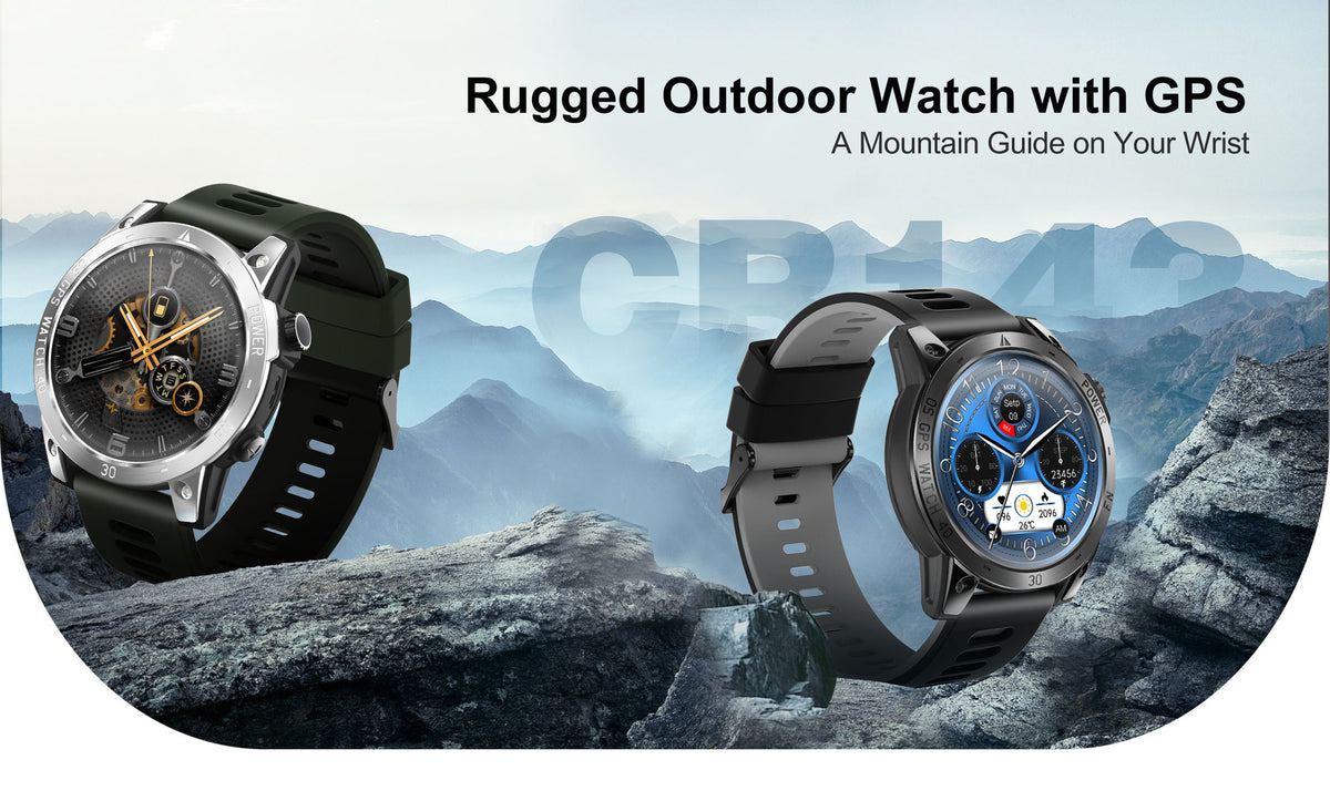 Montre GPS de sport de plein air 143 pouces
