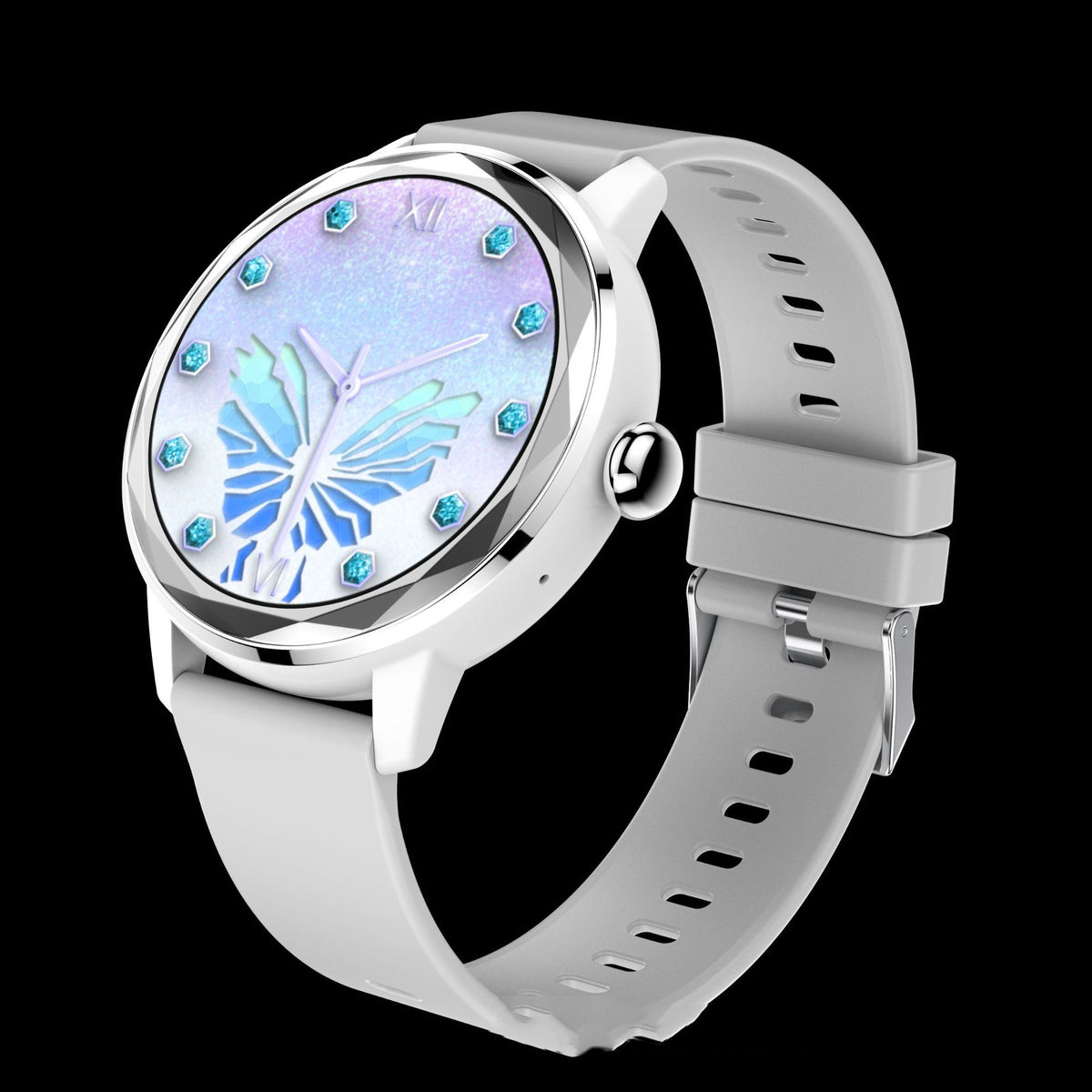 L'apparence mode des femmes Petite Exquise Real Heart Rate Blood Oxygen Smart Watch