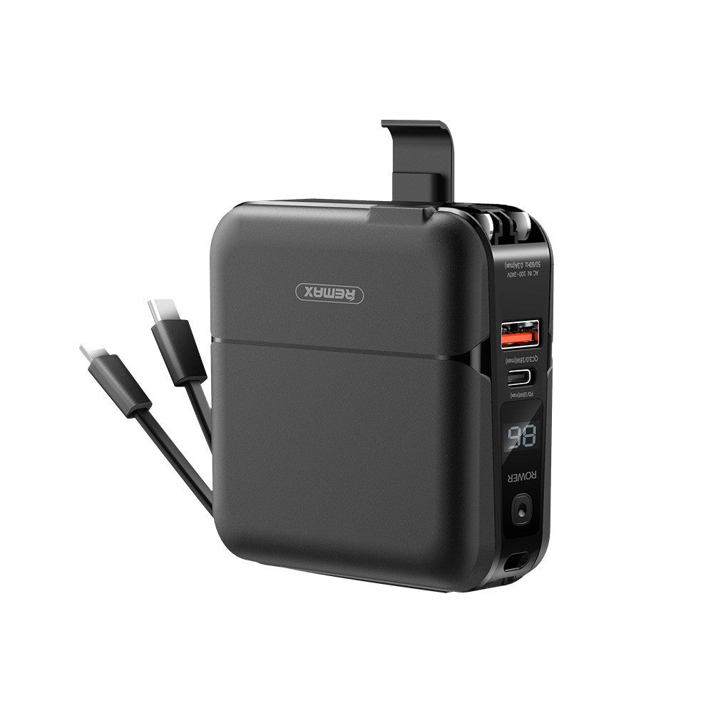 Kit de recharge rapide sans fil portable avec câble