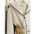 Style européen Relaxed-fit Cashmere Knit Cardigan