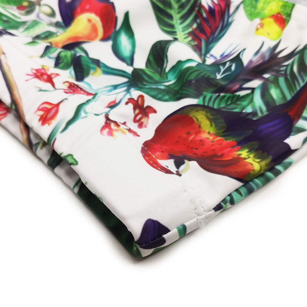 Flower-bird Imprimer Fashion Petit Boxer pour Homme