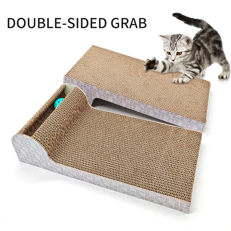 Tableau de scratch Cat Jouet de chat Papier ondulé Grand
