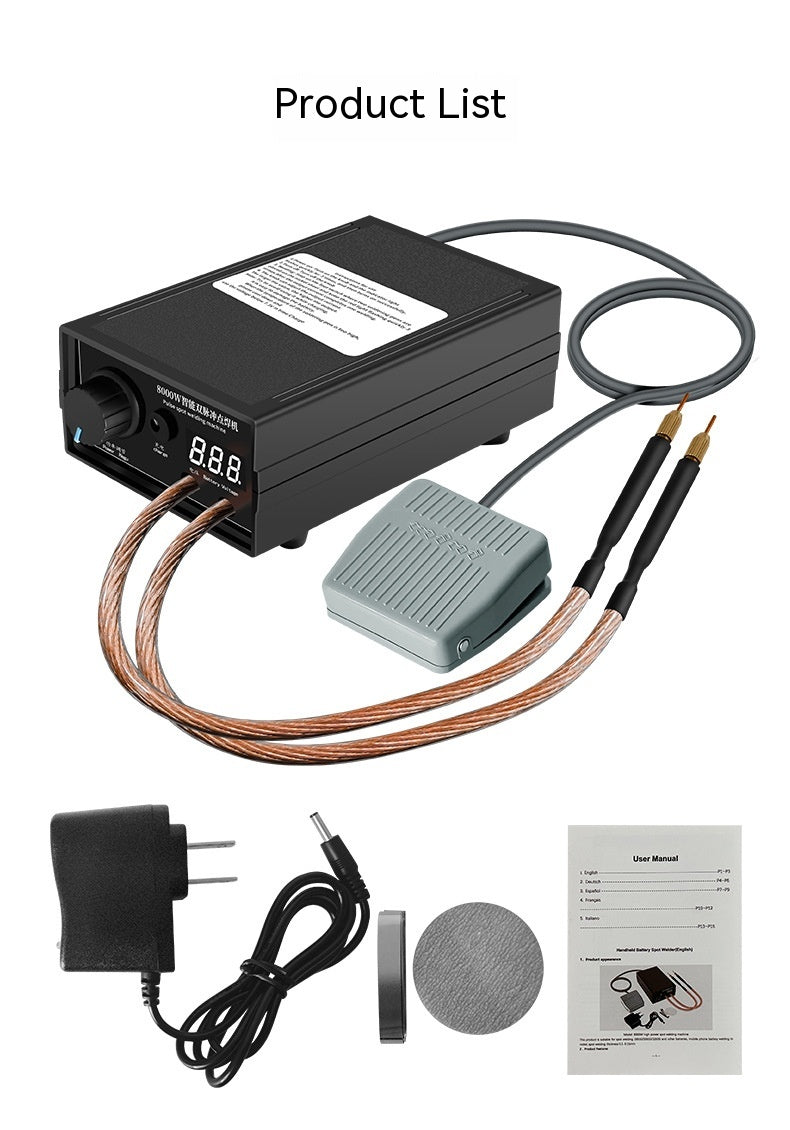 Batterie Lithium rechargeable Spot-soudeur Portable Haute Puissance Ménage Plein Se