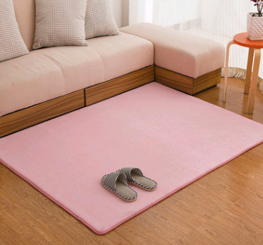 Memory coton corail velours tapis Salon chambre tapis de porte Salle de bains cuisine antidérapante
