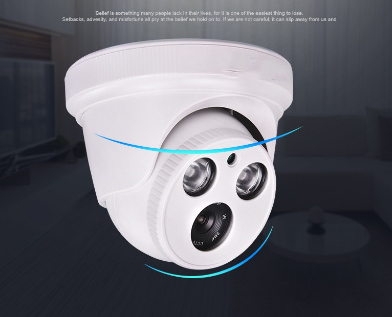 Caméra de surveillance moniteur de vision nocturne