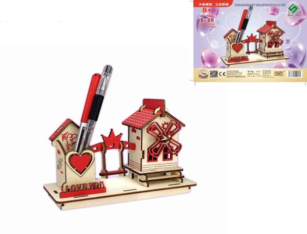 Modèle de porte stylo bricolage créatif