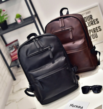 Sac à bandoulière homme PU sac à bandoulière sac étudiant ordinateur hommes sac marée