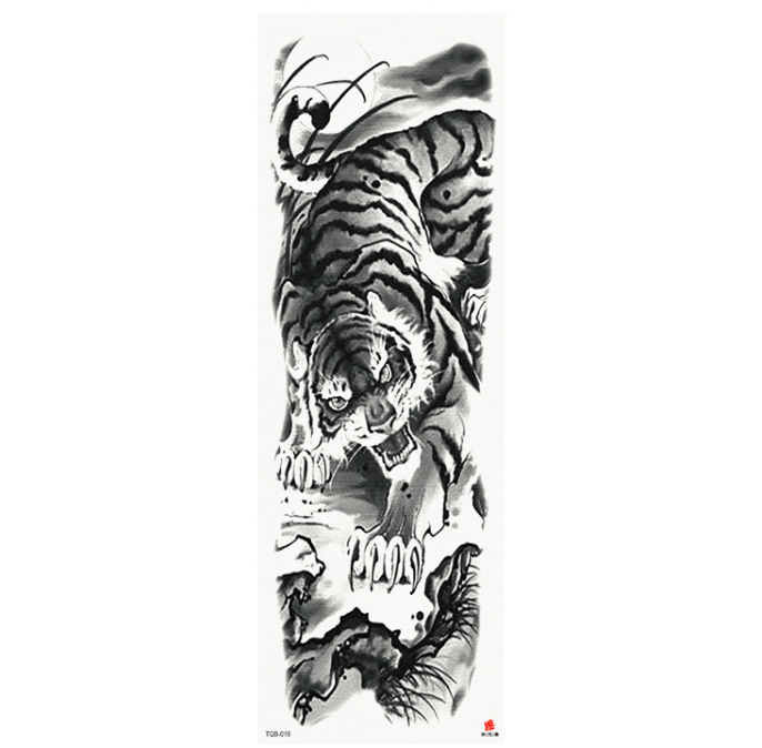 Plein bras étanche tatouage autocollants personnalisés 170 modèles disponibles mode belle simple d