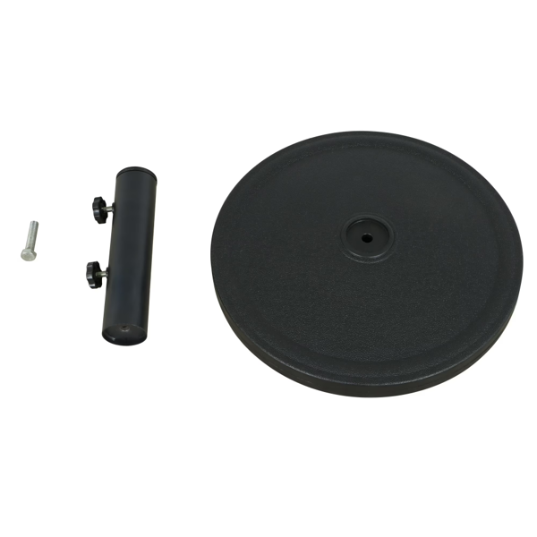 26-pound round steel umbrella base