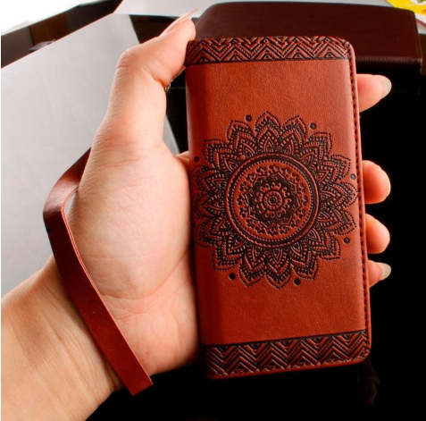 Compatible avec Mandala Flower Leather