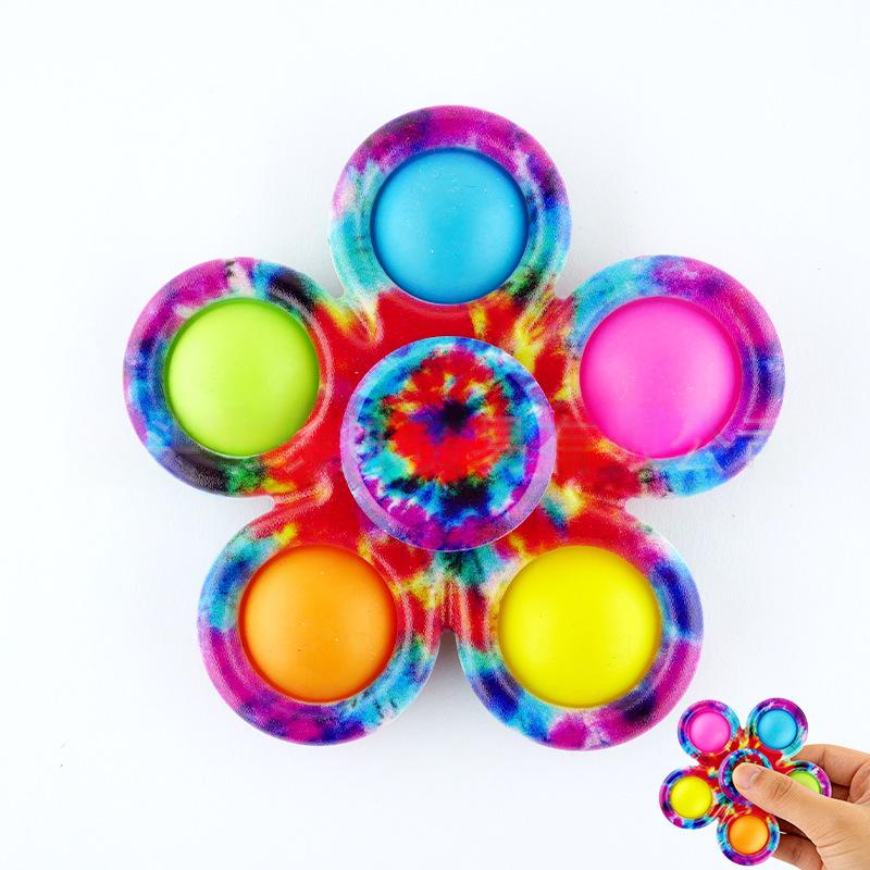 Jouet anti-stress Fidget Spinner avec impression couleur