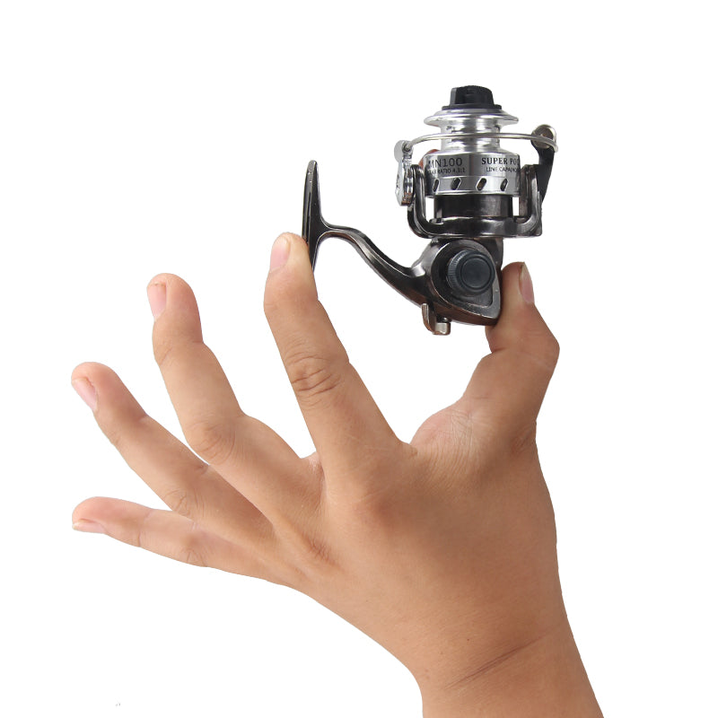 Mini 100 bobine de pêche en métal