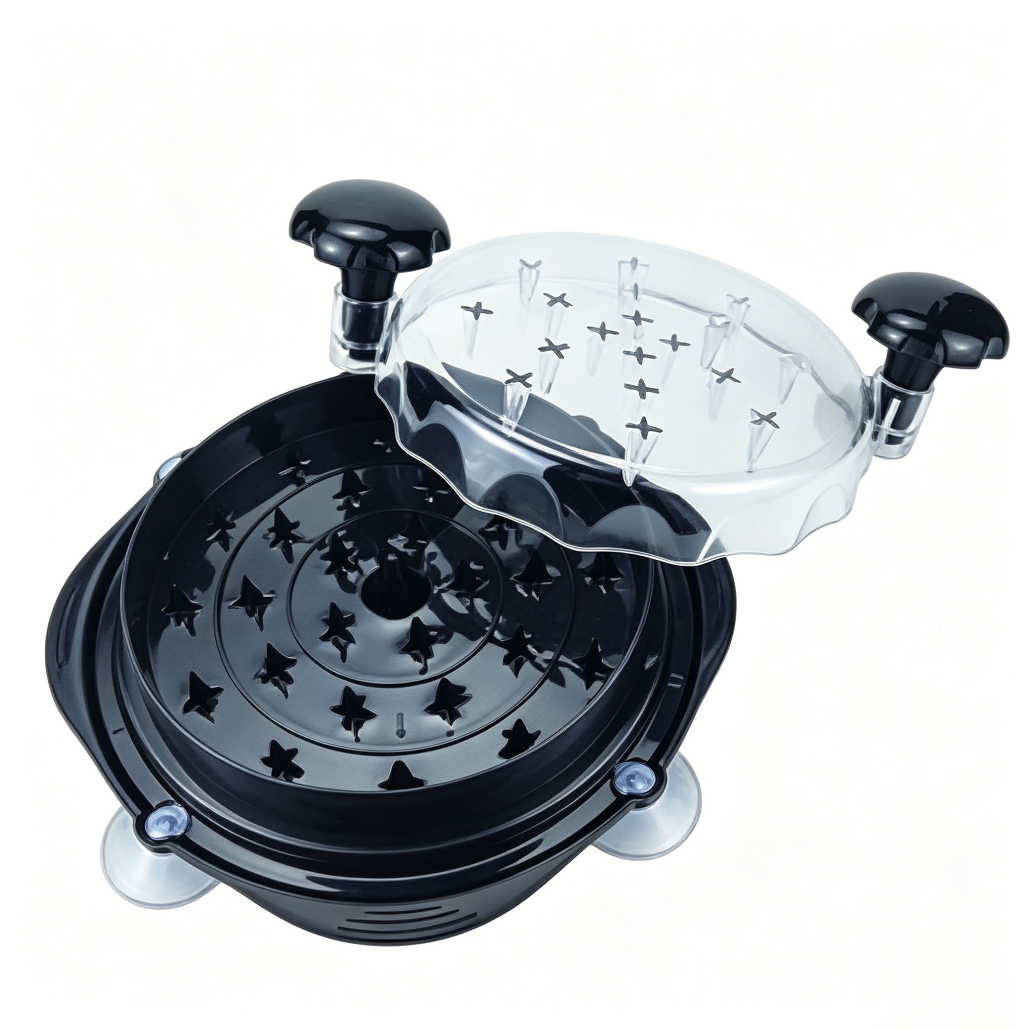Manuel de poulet en plastique Ginder viande Souction Cup Meat Puller Handheld Outil Pet Food Vegetab