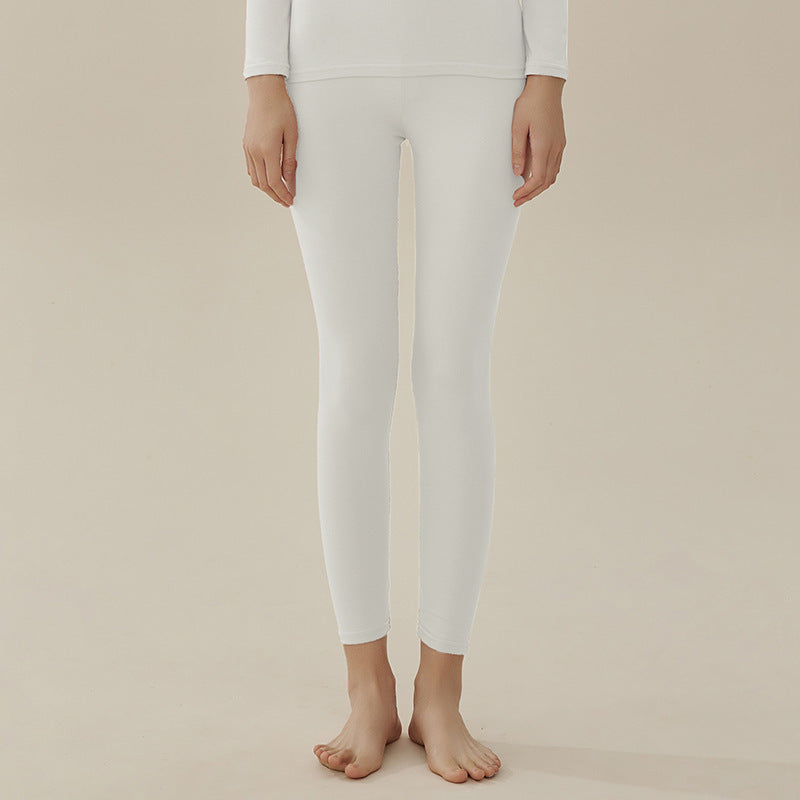 Filles Couleur Solide Leggings haute-élasticité avec grandes oreilles